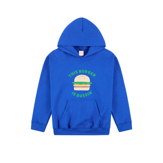 Bussin Burger Kids Hoodie