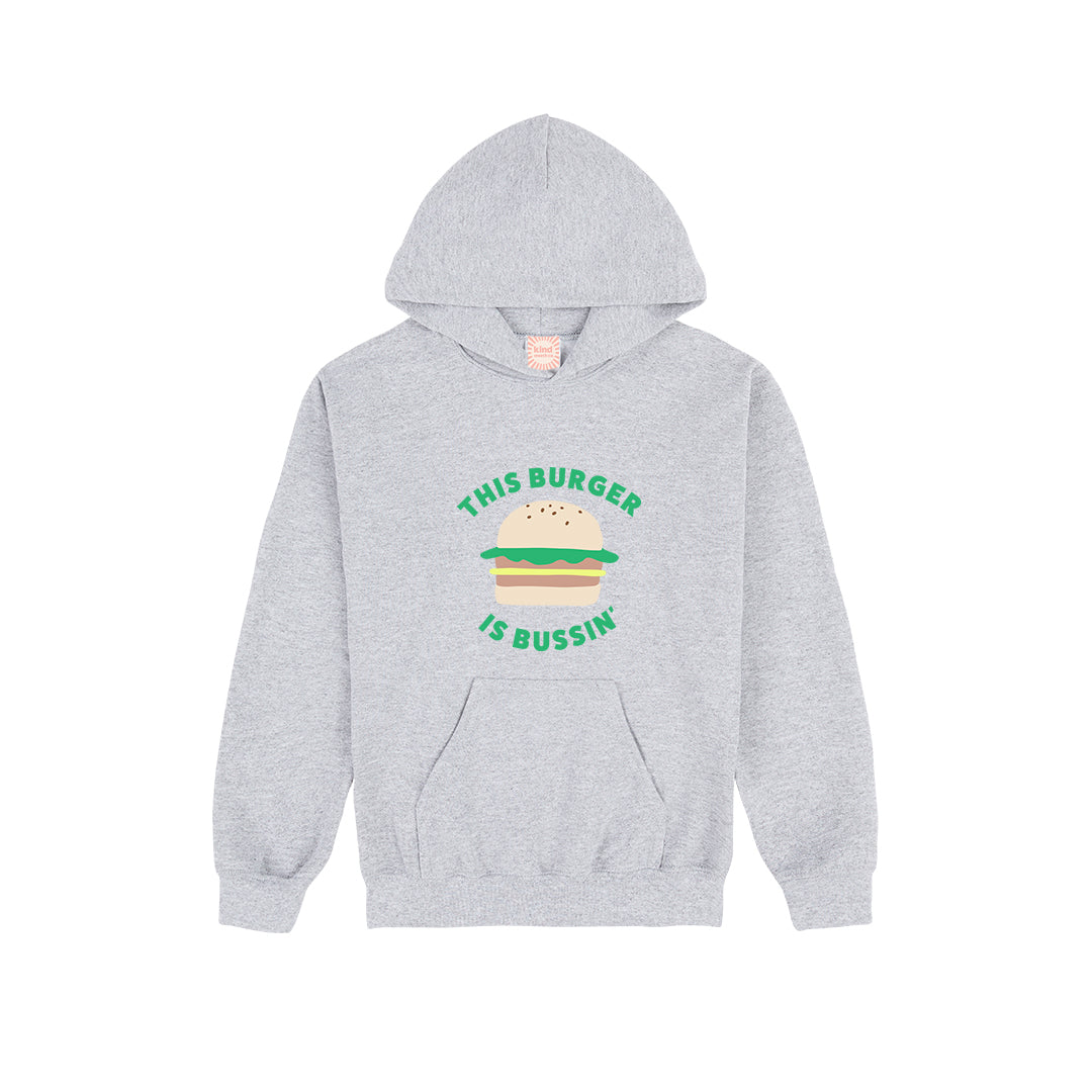 Bussin Burger Kids Hoodie