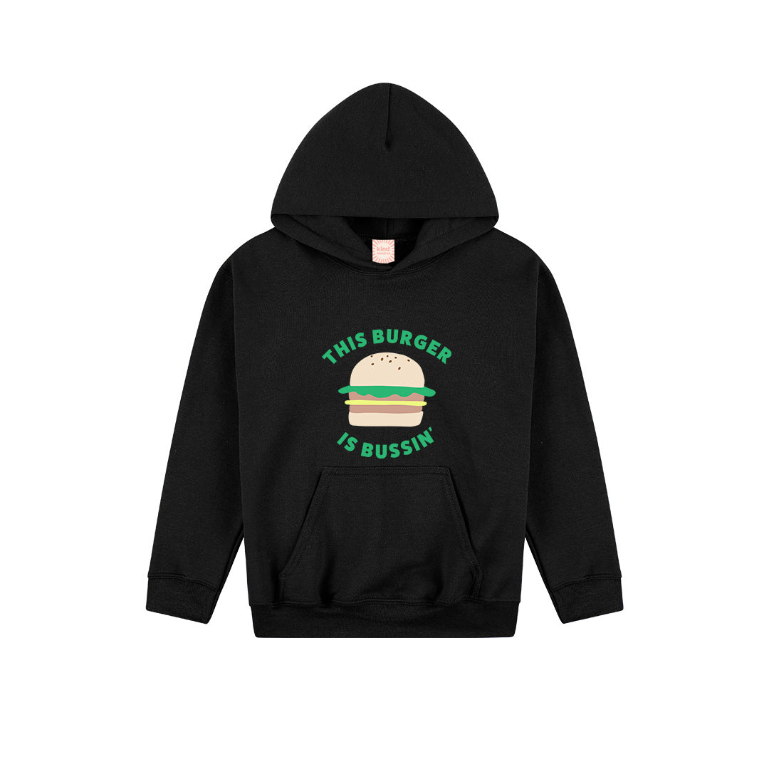 Bussin Burger Kids Hoodie