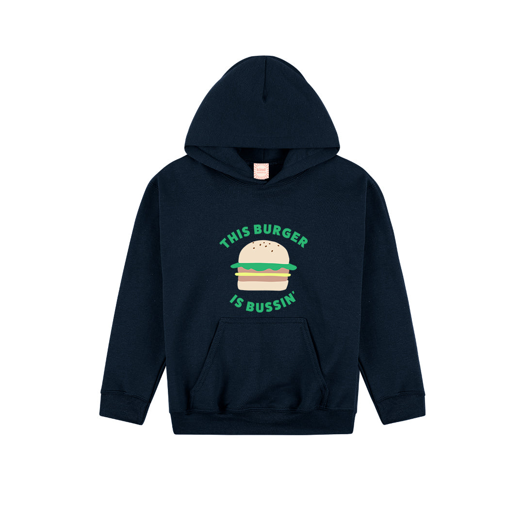 Bussin Burger Kids Hoodie