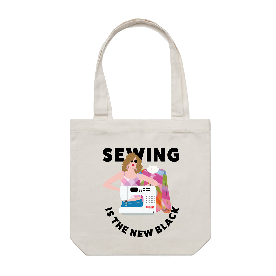 Sewing Is the New Black Tote