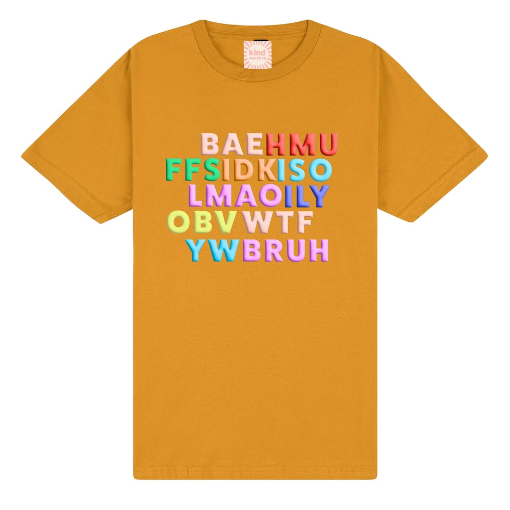 Gen Z Vernacular Tee