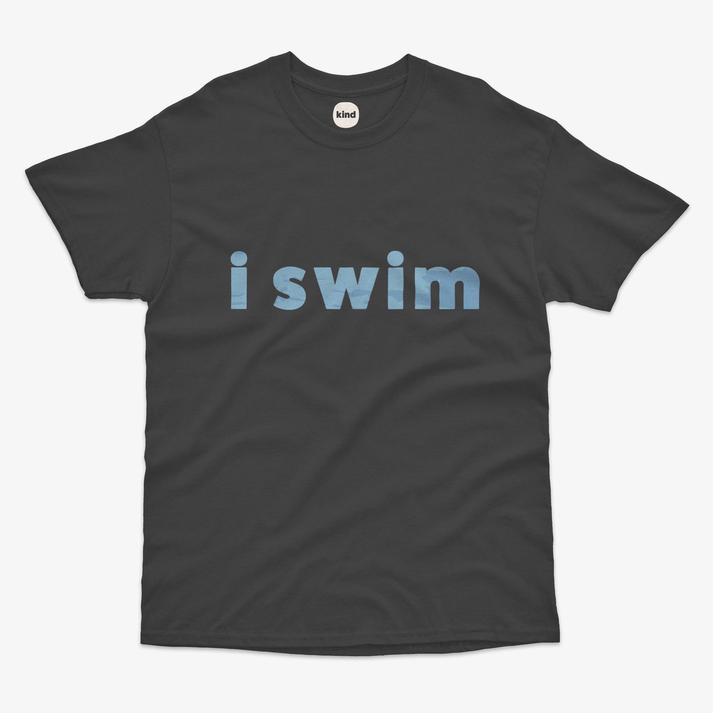 I Swim Adult Garment Dyed Tee