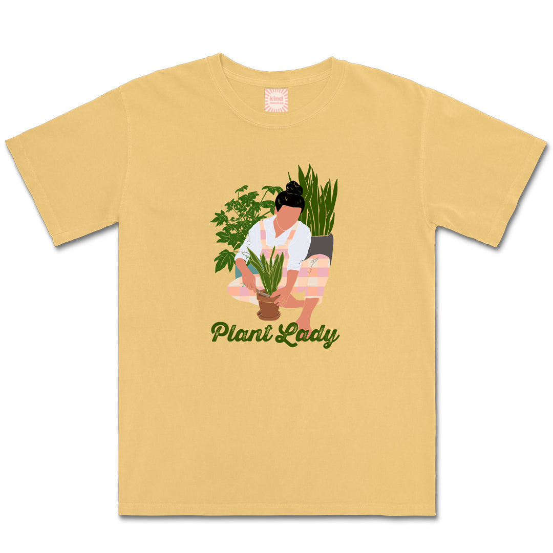 Plant Lady Relaxed Fit Cotton Tee