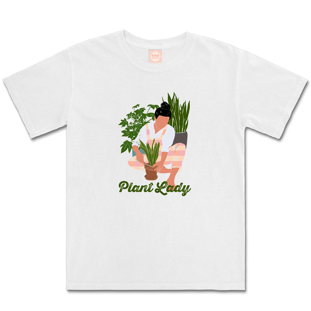 Plant Lady Relaxed Fit Cotton Tee