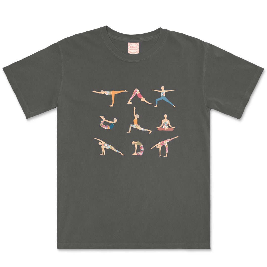 Rainbow Asana Relaxed Fit Tee