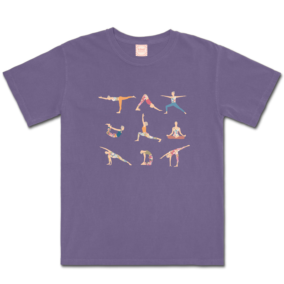 Rainbow Asana Relaxed Fit Tee