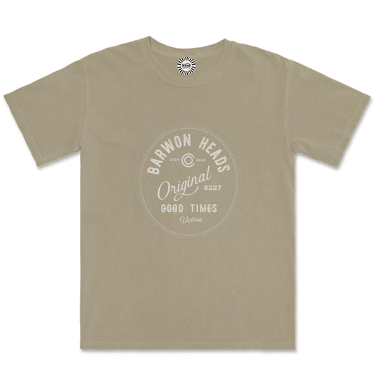 Destination Customisable Tee with Retro Badge