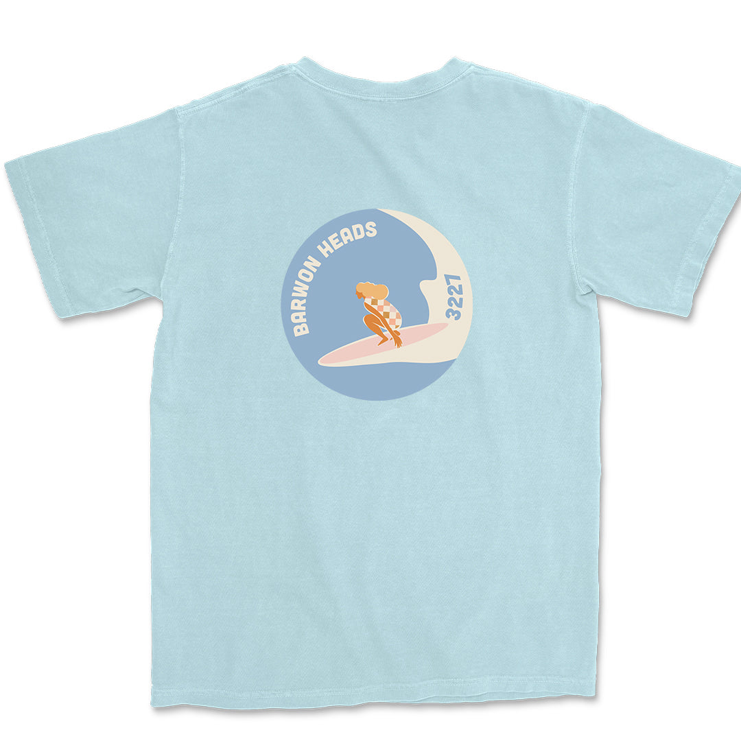 Destination Customisable Tee Surfer Girl